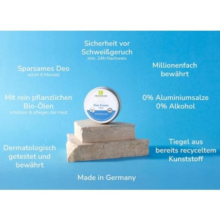 Greendoor Deodorant Cream Aluminum-Free Vegan 50ml