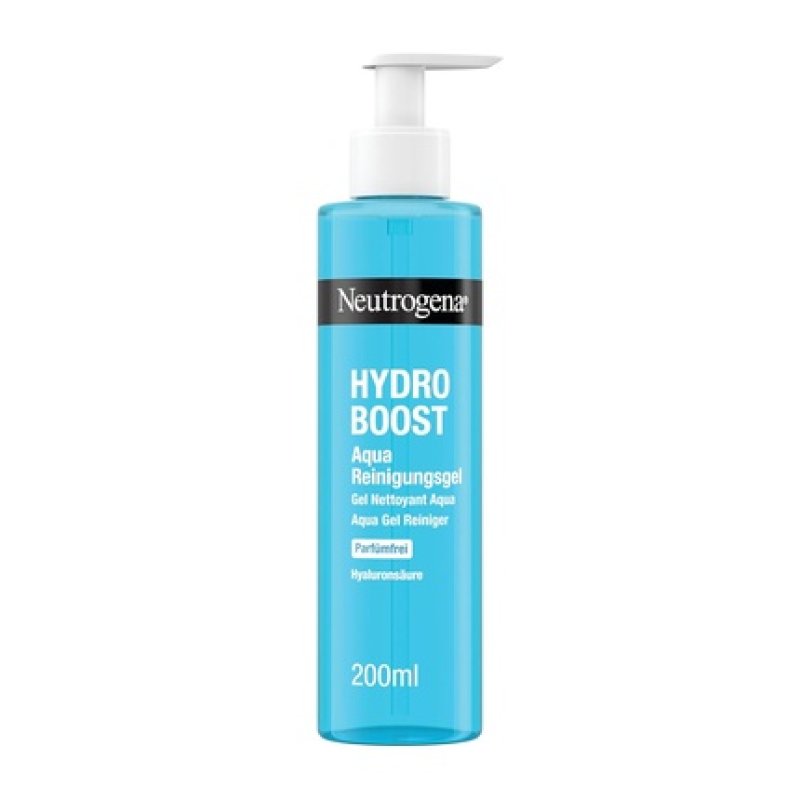 Neutrogena Hydro Boost Aqua Cleansing Gel Fragrance-Free Clarifying Facial Cleanser