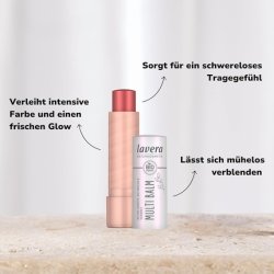 Lavera Multi Balm Blister Sunrise Ros 04 Fresh Glow Effortless