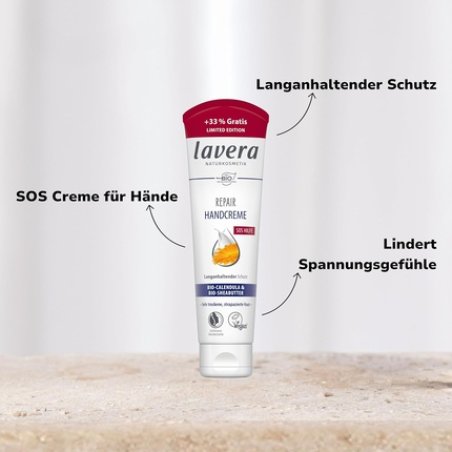 Lavera Repair Hand Cream 33ml - Soothes and Nourishes