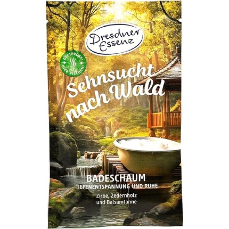 Dresdner Essenz Bath Foam Longing For The Forest 60g