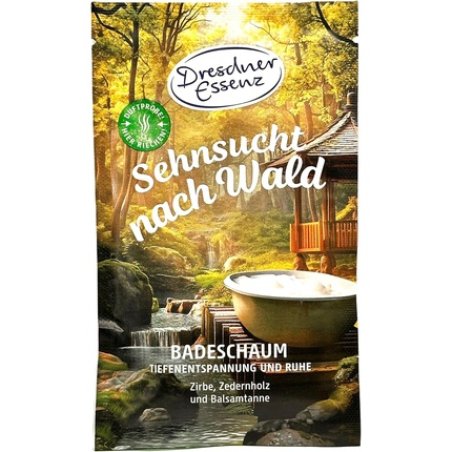 Dresdner Essenz Bath Foam Longing For The Forest 60g
