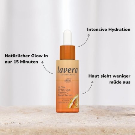 Lavera Glow By Nature Vitamin C Boost Serum for Intensive Hydration