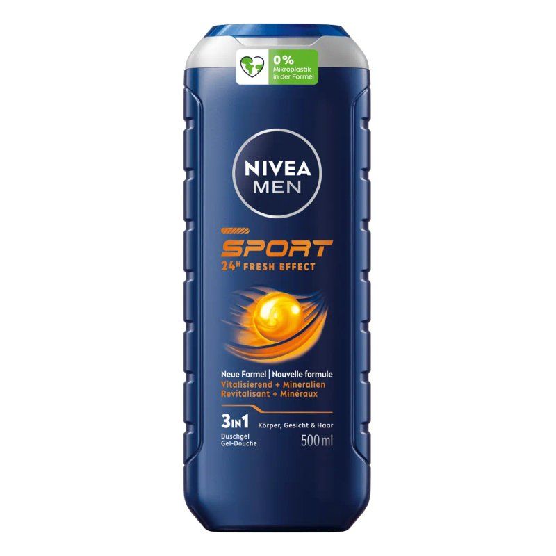 NIVEA MEN Sport 500 ml Shower gel Body & face & hair