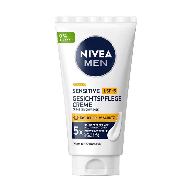 NIVEA MEN Sensitive Facial Care SPF 15 Crème de jour Visage All ages 75 ml