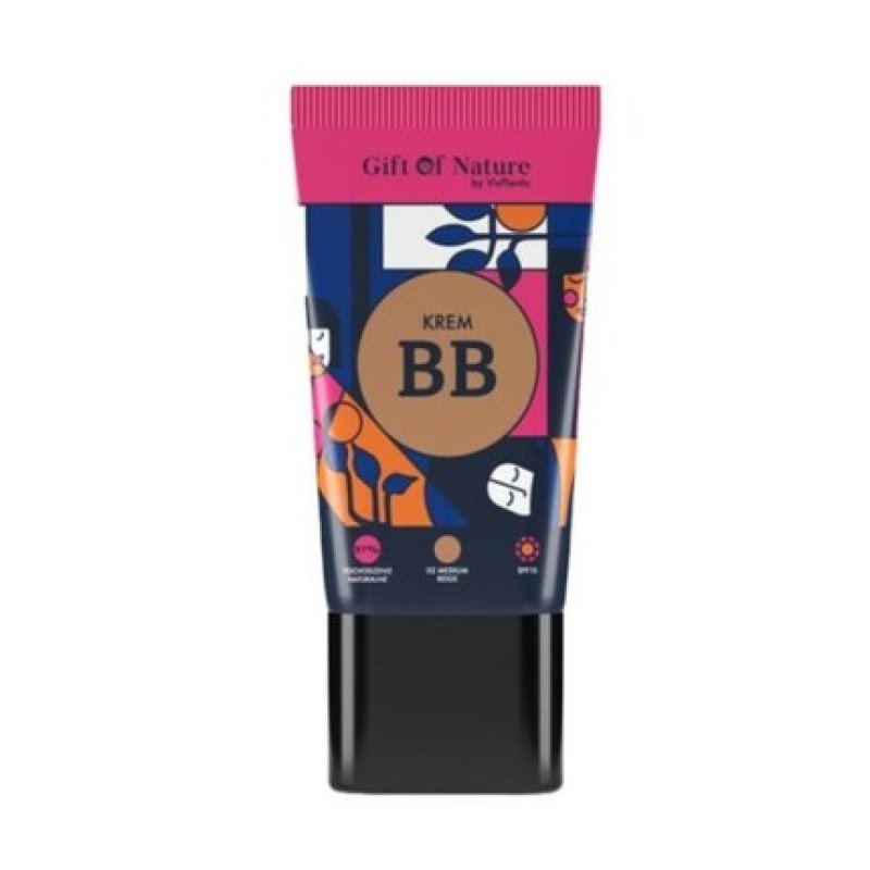Vis Plantis Gift of Nature BB Cream No. 02 Medium Beige 30ml