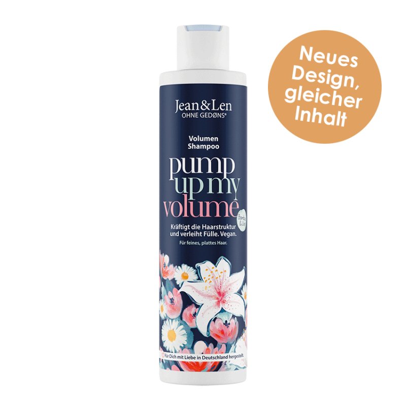 Jean & Len Pump Up My Volume 300 ml Shampoing Non-professionnel Femmes