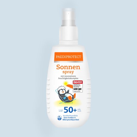 Paediprotect Sonnenspray LSF 50 Spray de protection solaire Corps Adultes et enfants