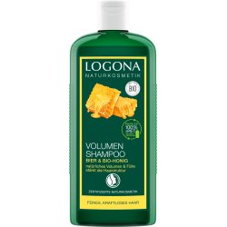 LOGONA Volumen Shampoo Bier & Bio-honig 250 ml Shampoing Non-professionnel Femmes