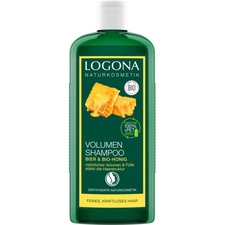 Logona Shampoo Beer & Organic Honey 250ml