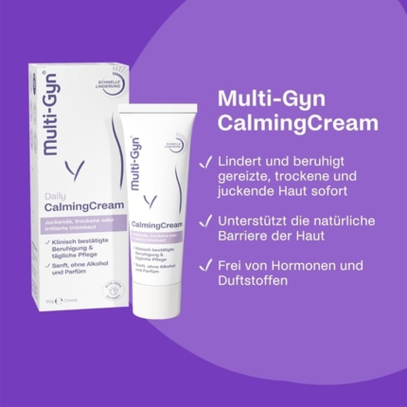 Multigyn Calming Cream for Irritated and Dry Skin in the Intimate Area