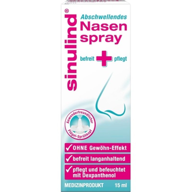 Decongestant Nasal Spray 15ml Supportive Treatment for Colds