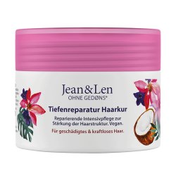 Jean & Len Coconut Oil & Macadamia masque pour cheveux 250 ml Femmes