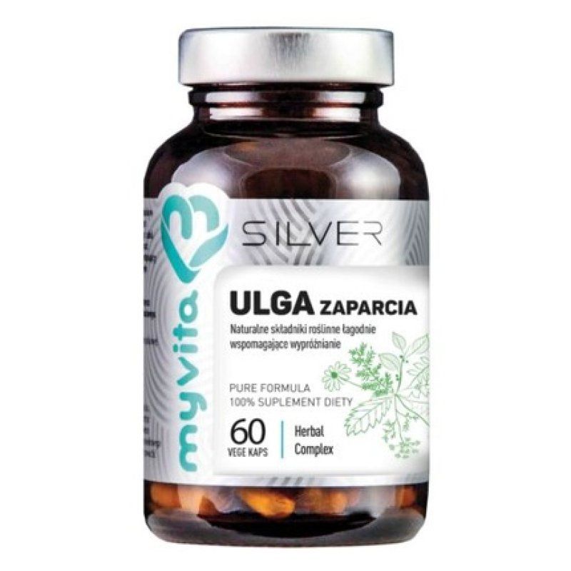 MyVita Silver Relief from Constipation 60 Capsules