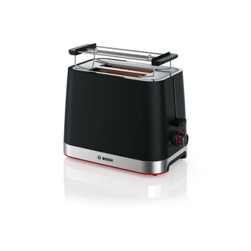 Bosch TAT4M223 toaster 4 2 slice(s) 950 W Black Stainless steel