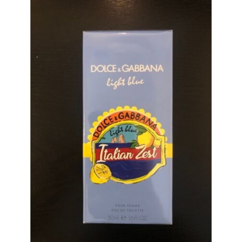 Dolce&Gabbana Light Blue Italian Zest for Women 50ml - SUPER RARE