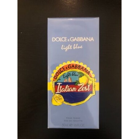 Dolce&Gabbana Light Blue Italian Zest for Women 50ml - SUPER RARE