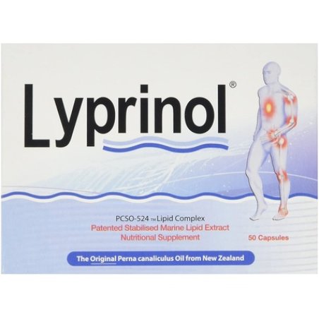 Lyprinol Green Lipped Mussel Extract Oil Capsules 50 Pack