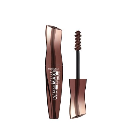 Deborah Milano 24ore Instant Maxi Volume mascara pour cil Chocolate Brown 12 ml
