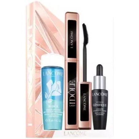 Set Lancome: Hypnose Mascara 01 Noir Hypnotic Advanced Genifique 10ml Bi-Facil 30ml