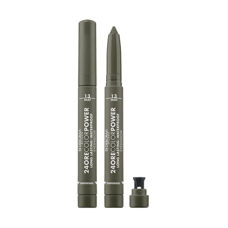 Deborah Milano 24 Hour Color Power Waterproof Eyeshadow Stick 13 Military