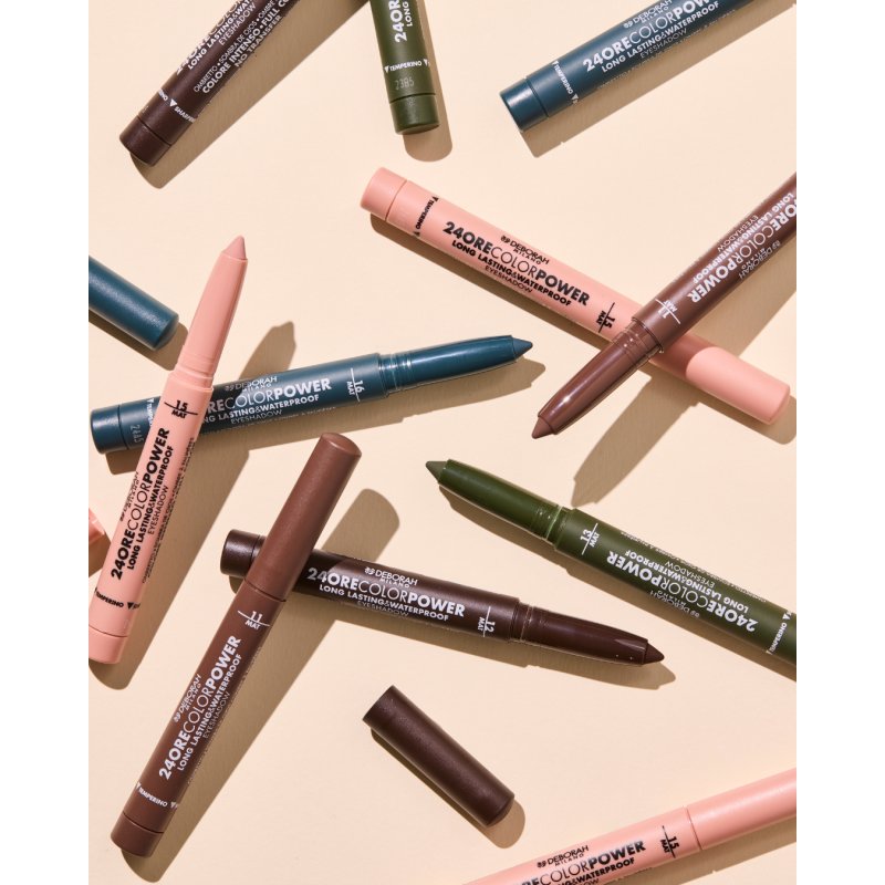 Deborah Milano 24 Hour Color Power Waterproof Eyeshadow Stick 13 Military