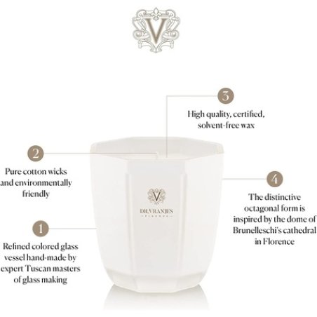 Dr. Vranjes Decorative Scented Candle Perla Ginger Lime 200g 18oz - Made in Italy