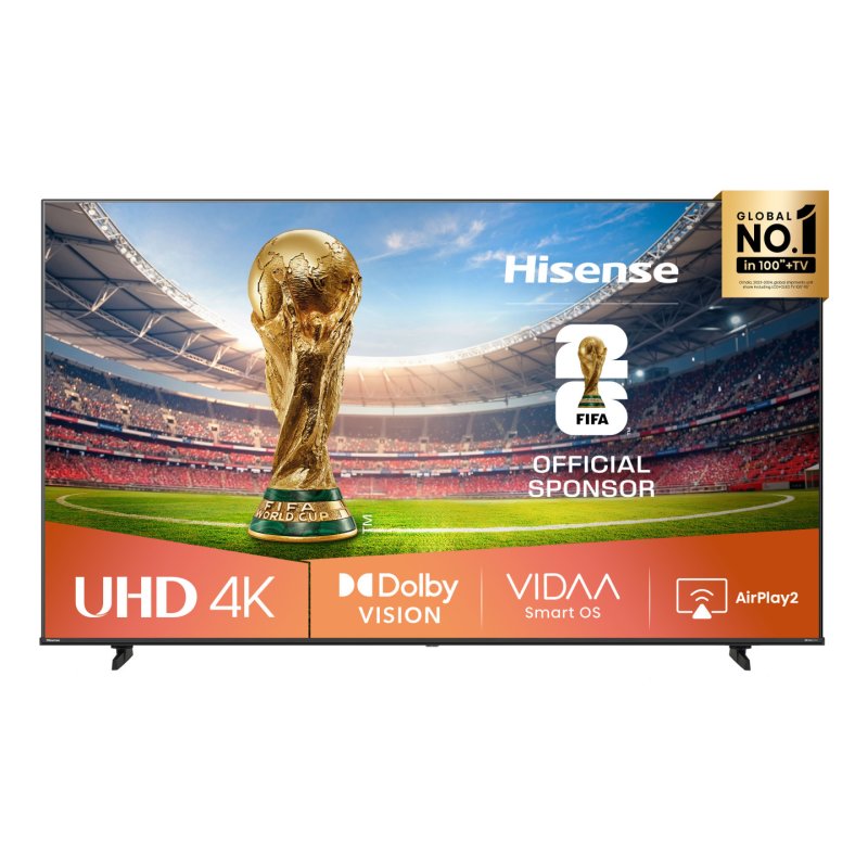 Hisense 85A6Q TV 2.16 m (85") 4K Ultra HD Smart TV Wi-Fi Black 400 cd/m²