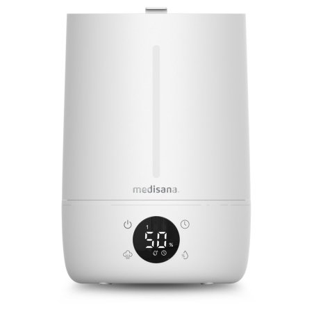 Medisana AH 663 humidifier Ultrasonic 4.5 L Black, White 25 W