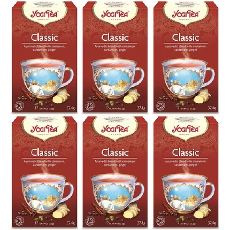 Yogi Tea Classic Cinnamon Spice Tea Bags 17 Count