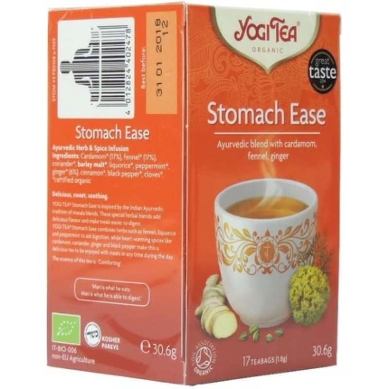 Yogi Tea Stomach Ease 17 Bags