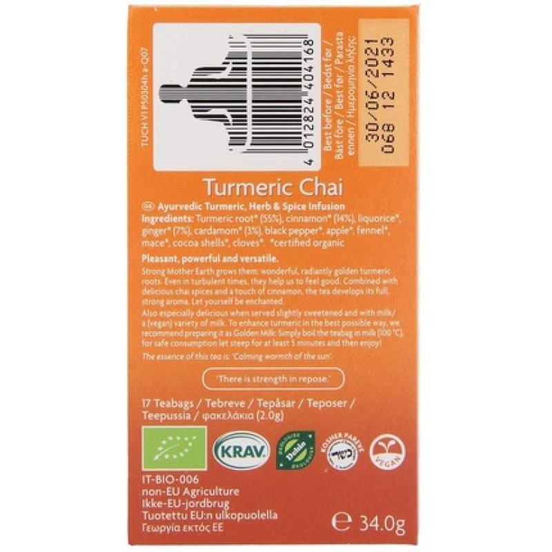 Yogi Tea Turmeric Chai