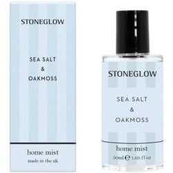 Stoneglow Modern Classics Collection Sea Salt & Oakmoss 50ml Scented Home Mist Blue