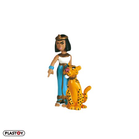 FIGURINE CLEOPATRE ET SA PANTHERE