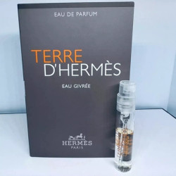 Hermes Terre D'Hermes Frosted Water Sample - A Refreshing Fragrance For Men