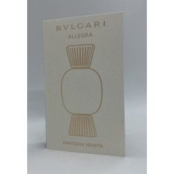 Bvlgari Allegra Fantasia Veneta Luxury Sample 1.5ml
