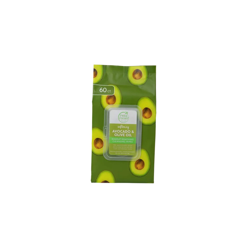 Petal Fresh - Pure Avocado & Olive Oil Makeup Removing Wipes