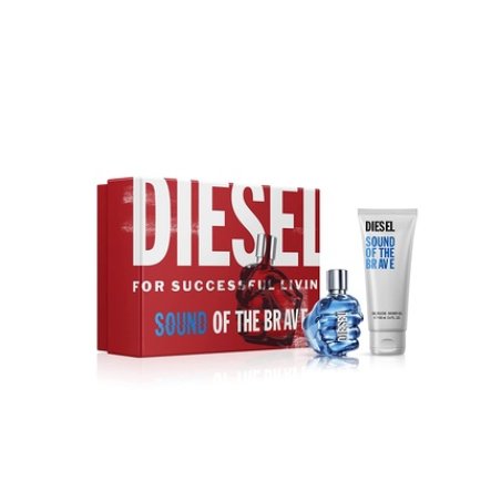 Diesel Sound of the Brave Eau de Toilette Spray Cologne for Men 2 Piece Gift Set