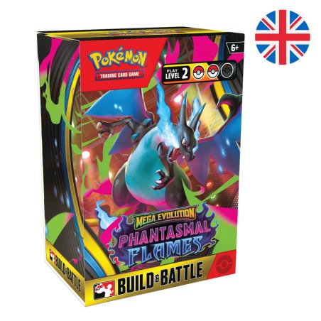 Pokemon Phantasmal Flames Build & Battle Card game