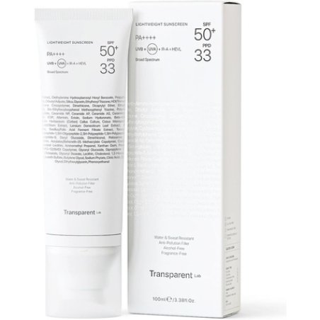 Transparent Lab Lightweight Sunscreen SPF50 