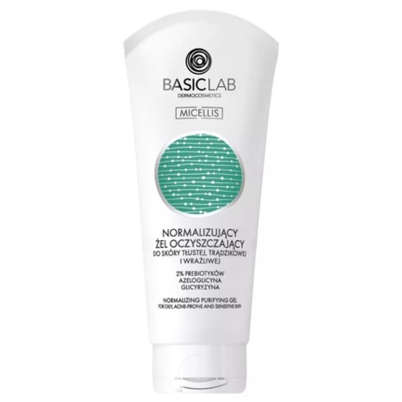 Basiclab Micellar Cleansing Gel For Oily And Acne-Prone Skin 100ml