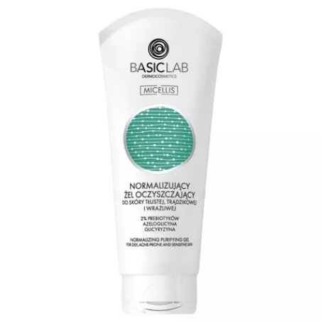 Basiclab Micellar Cleansing Gel For Oily And Acne-Prone Skin 100ml