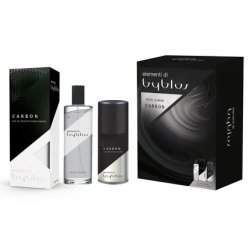 Byblos Elementi Carbon: Eau De Toilette 120ml Deodorant 150ml
