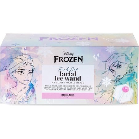 MAD BEAUTY Disney Frozen Tone & Cool Facial Ice Wand Facial Massager to Help Calm and Depuff Skin