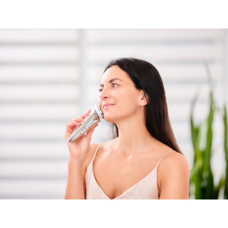 Eta Fenité appareil pour soin de la peau Thérapie galvanique de la peau Argent, Blanc