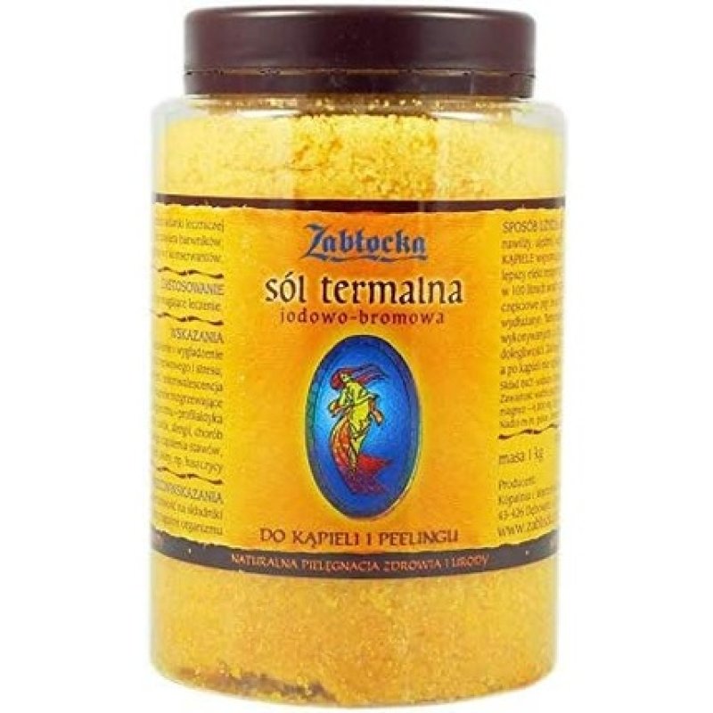 Thermal Iodine Bromine Salt 2kg Natural Minerals Wellness Bath Salt