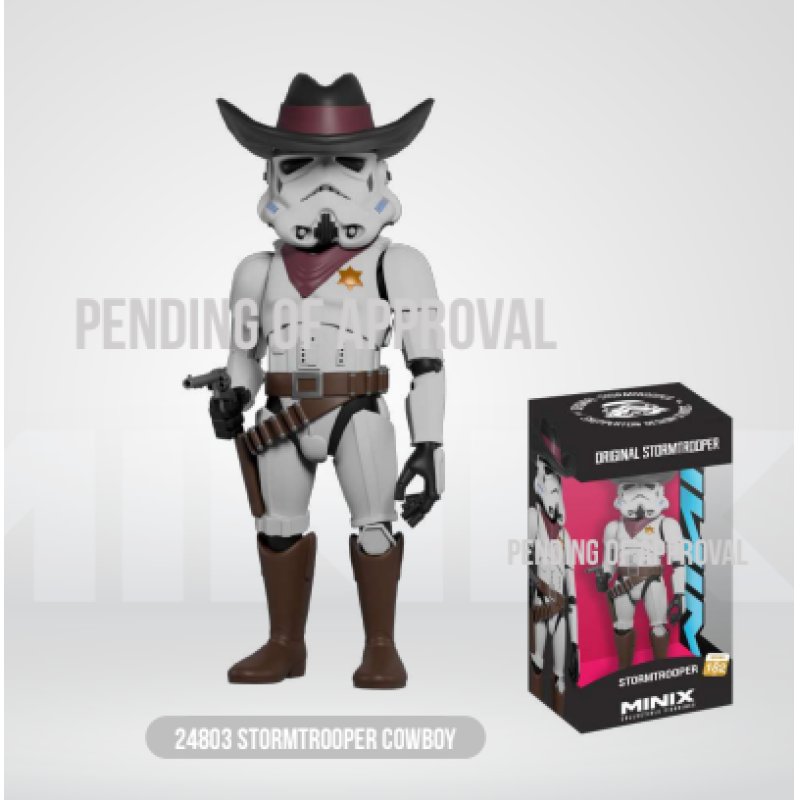 Minix - Movies 182 - Star Wars - Stormtrooper Cowboy Statue 12cm