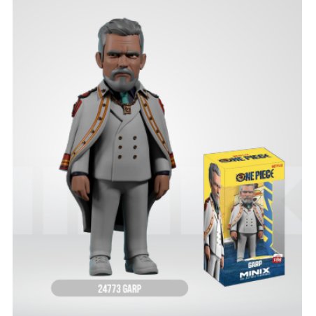 Minix - TV Series 186 - One Piece - Monkey D. Garp Statue 12cm