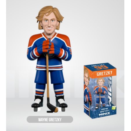 SPORTS - Wayne Gretzky - Figurine Minix 12cm