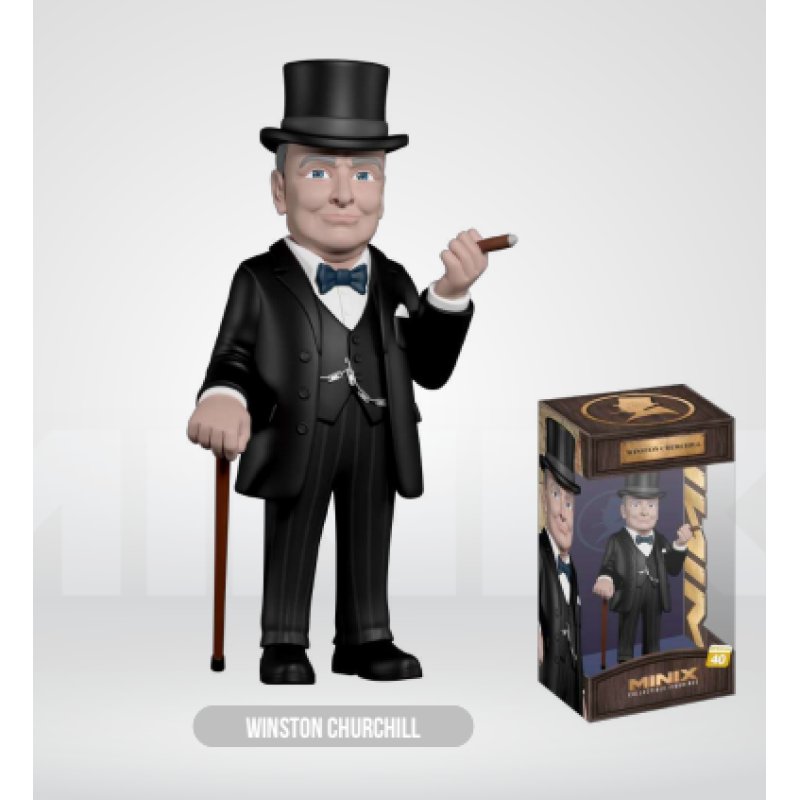 Minix - Celebrity 40 - Winston Churchill Statue 12cm